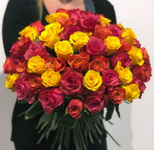 Luxus Blumenstrauß aus Ecuador Rosen