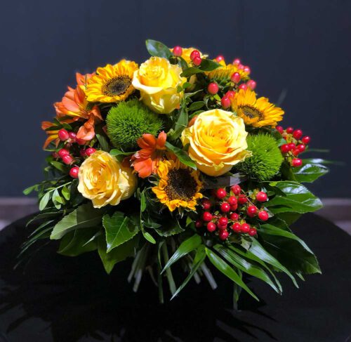 Blumenstrauß Herbstsonnenbote
