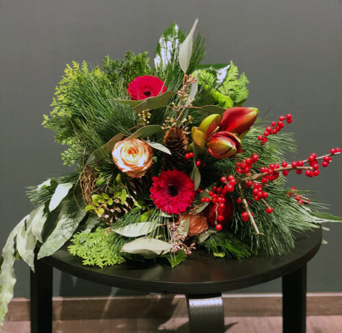 Weihnachtsstrauß Weihnachtsfeuer