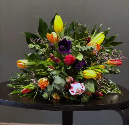 Osterstrauß "Buntes Häschen"