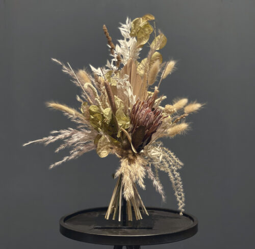 Trockenblumenstrauß Protea