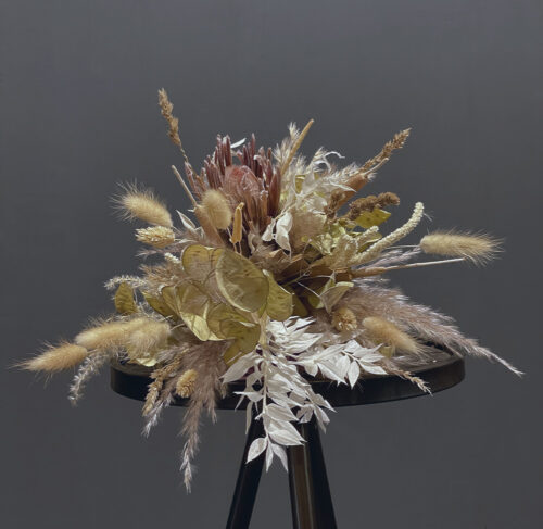 Trockenblumenstrauss Protea